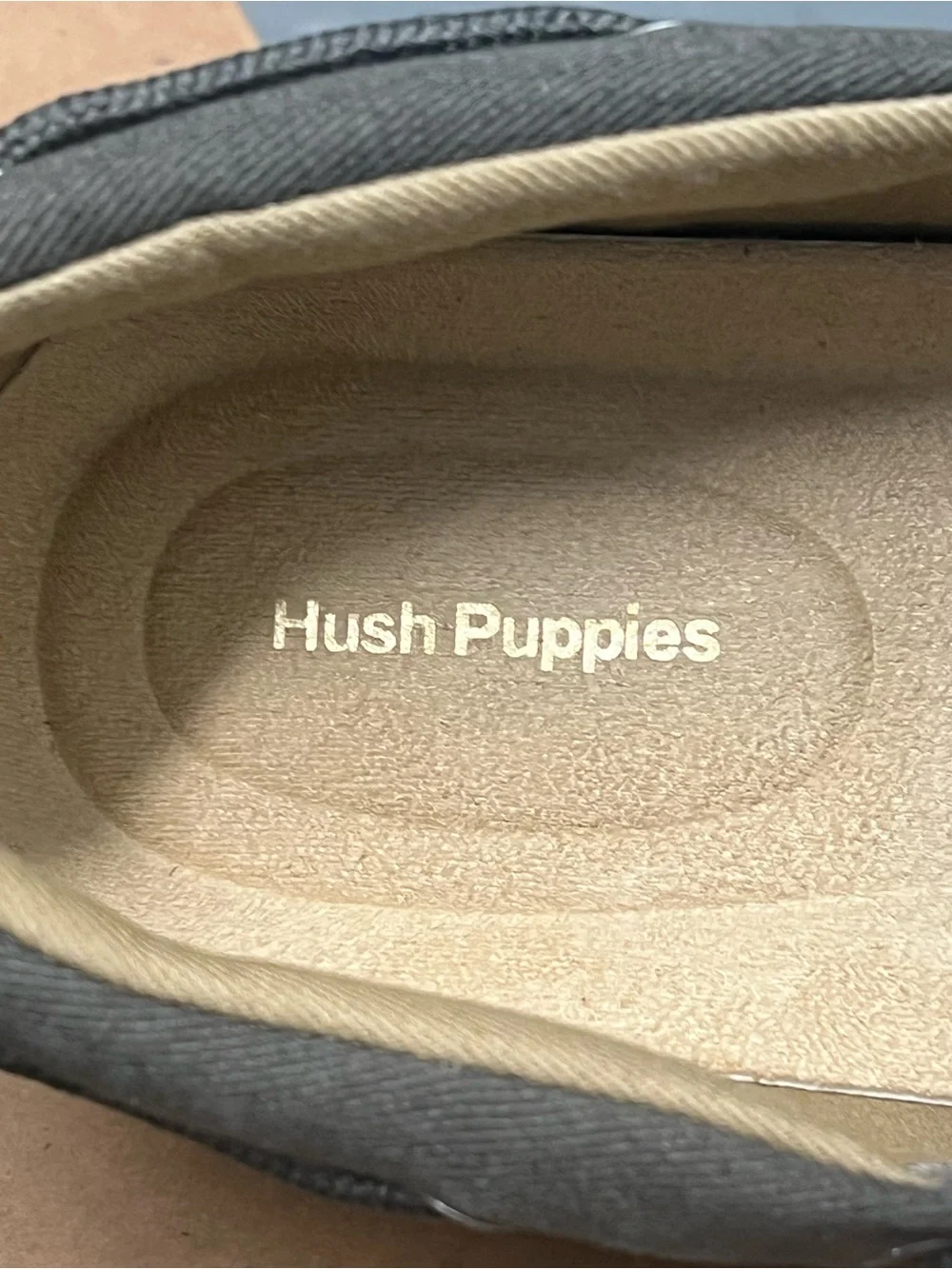 Hush Puppies Men's Dark Gray Lace-Up Colton Boat Shoes